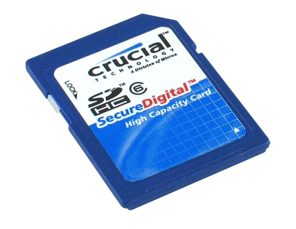 CT8GBSDHC Crucial 8GB SDHC Flash Memory Card