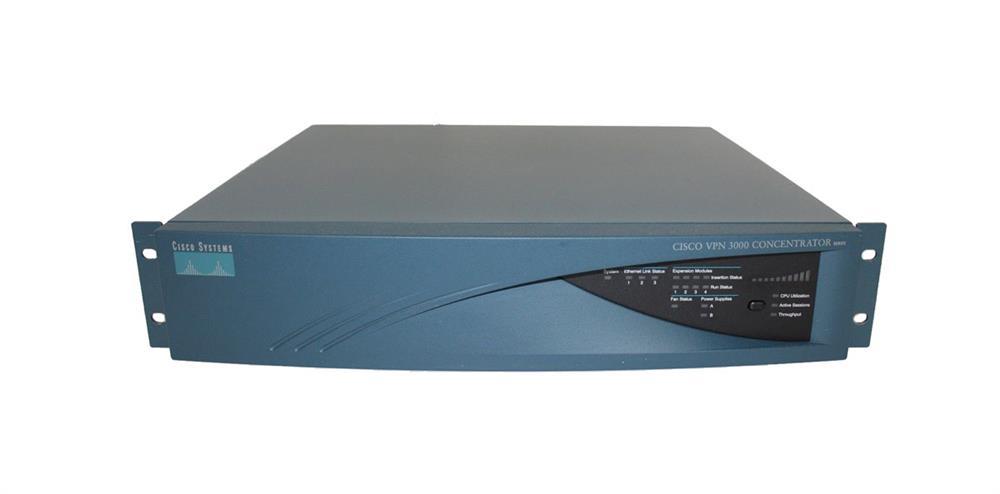 CVPN3030-NR Cisco VPN 3030 Concentrator Non Redundent 1500U Client 1 Power Supply (Refurbished)