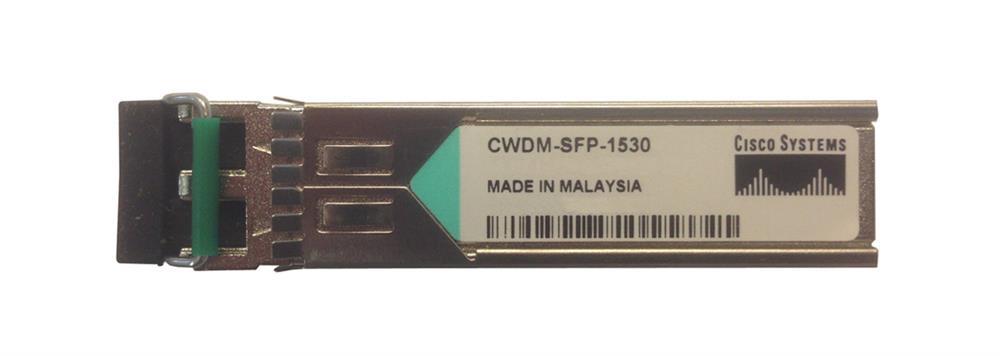 CWDM-SFP-1530-RGD Cisco 1Gbps 1000Base-CWDM Fibre Channel Single-mode Fiber 80km 1530nm Duplex LC Connector SFP Transceiver Module