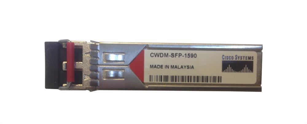 CWDM-SFP-1590/NS Cisco 1Gbps 1000Base-CWDM Fibre Channel Single-mode Fiber 80km 1590nm Duplex LC Connector SFP Transceiver Module