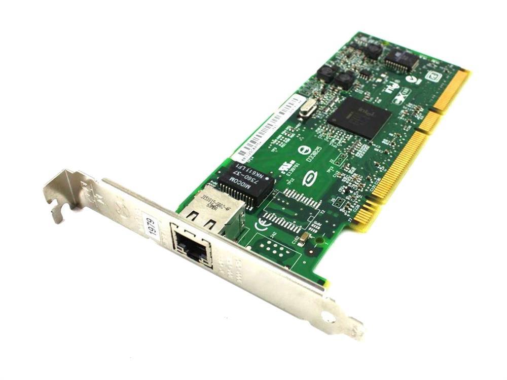 D26782-003 Intel PRO/1000 GT Single-Port RJ-45 1Gbps 10Base-T/100Base-TX/1000Base-T Gigabit Ethernet PCI Server Network Adapter