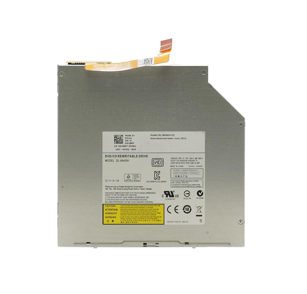 D288Y Dell 8X SATA DVD-RW Drive