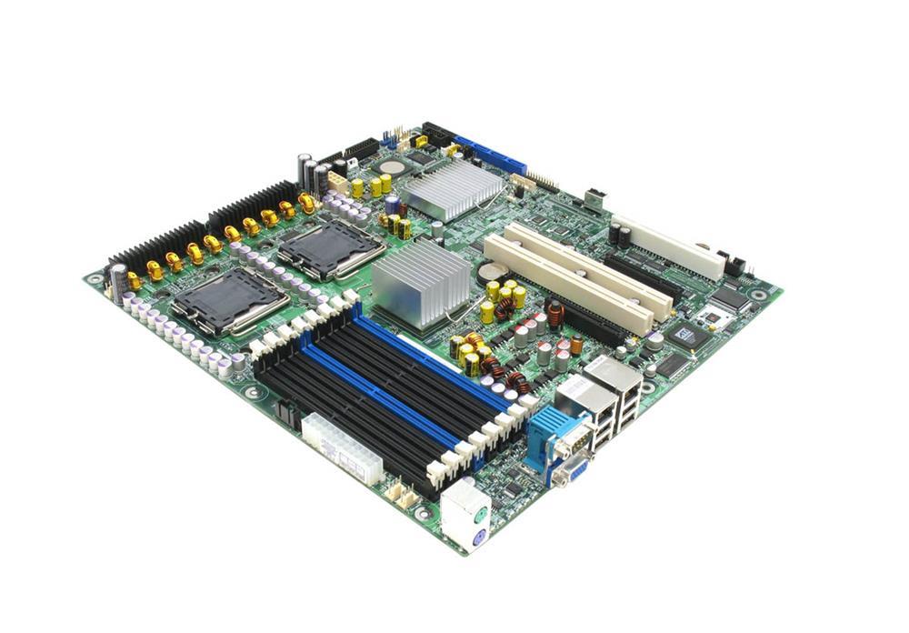D29137-602 Intel S5000VSA Socket LGA 771 Intel 5000V + ESB2-E Chipset Intel Dual-Core Xeon 5000/ 5100/ Quad-Core Xeon 5300 Series Processors Support DDR 8x DIMM 6x SATA 3.0Gb/s SSI EEB Server Motherboard (Refurbished)