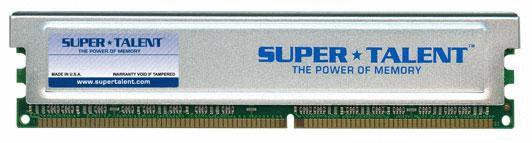 D32PB1G25 Super Talent 1GB PC3200 DDR-400MHz Registered ECC CL2.5 184-Pin DIMM 2.5V Memory Module
