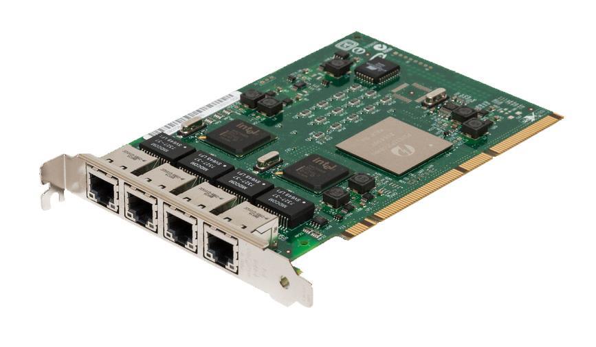 D35031-002 Intel PRO/1000 GT Quad-Ports RJ-45 1Gbps 10Base-T/100Base-TX/1000Base-T Gigabit Ethernet PCI-X Server Network Adapter