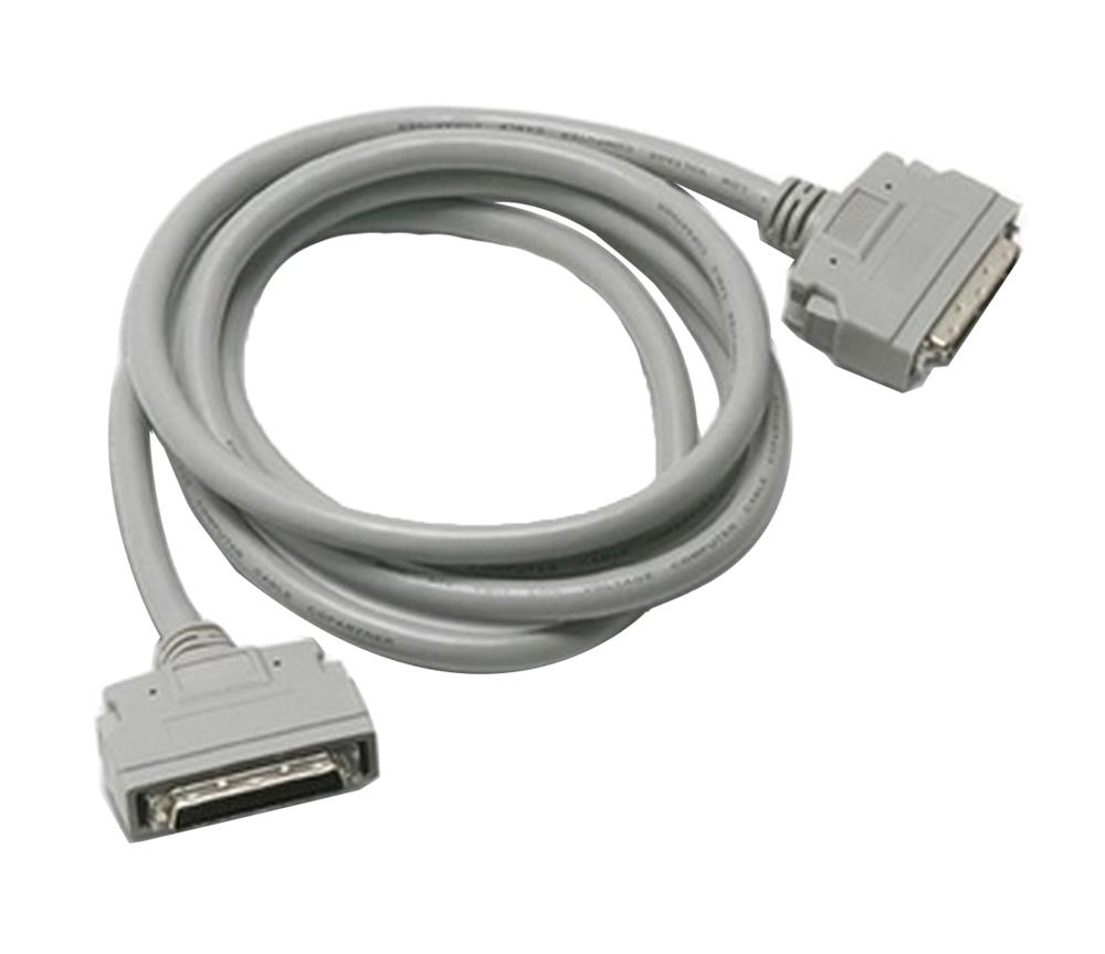 D3637B HP SCSI Interface Cable 68 Pin Ultra High Density (M) to 68 Pin High Density (M) 2.5m (Has Thumbscrews on Both Ends) Highly Flexible