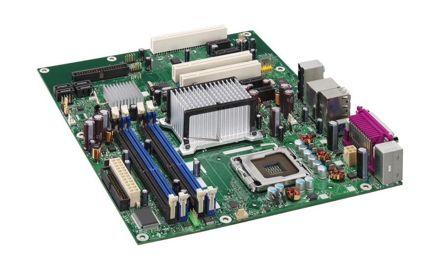 D41691-205 Intel Desktop Motherboard Socket T LGA775 1 x Pack 1 x Processor Support (Refurbished)