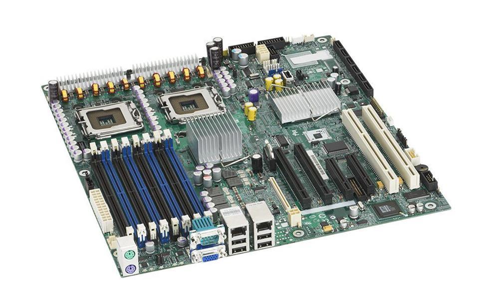 D44771-804 Intel S5000PSL Socket LGA 771 Intel 5000P Intel 6321 ICH Chipset Intel Dual-Core Xeon Processors Support DDR2 8x DIMM 6x SATA 3.0Gb/s SSI EEB Server Motherboard (Refurbished)