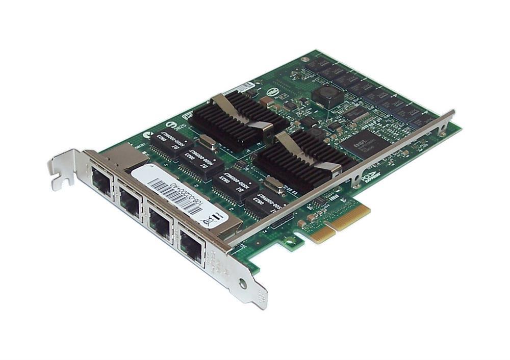 D45774-008 Intel PRO/1000 PT Quad-Ports RJ-45 1Gbps 10Base-T/100Base-TX/1000Base-T Gigabit Ethernet PCI Express x4 Server Network Adapter