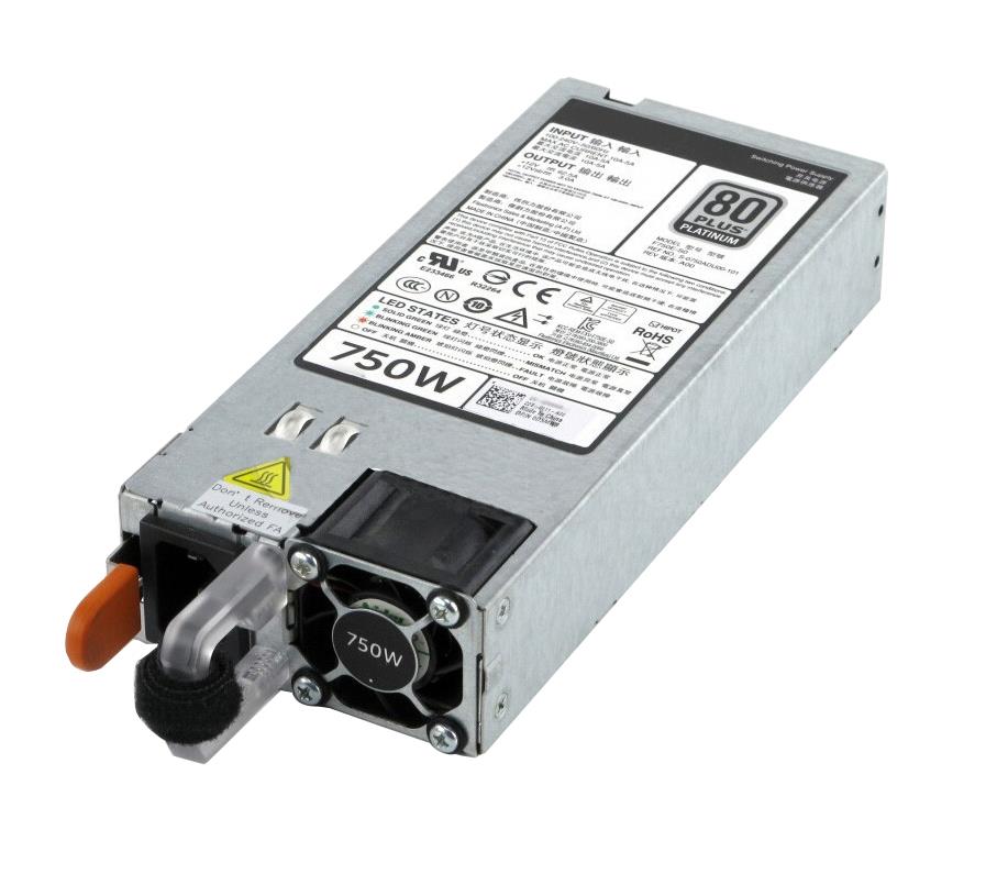 D5MW8 Dell 750-Watts Power Supply for PowerEdge R820 R720 R620 R520 620 T420 T320