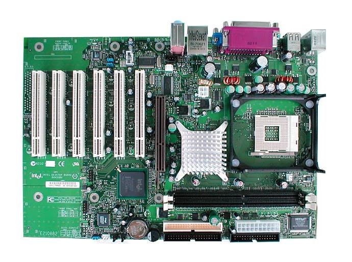 D845GBV Intel 845G Chipset Socket 478 2 x DIMMs ATX Motherboard (Refurbished)