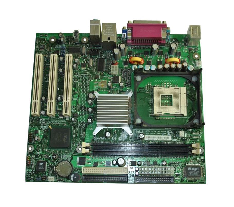 D845GVFN Intel Desktop Motherboard Socket PGA 478 533MHz FSB micro ATX (Refurbished)