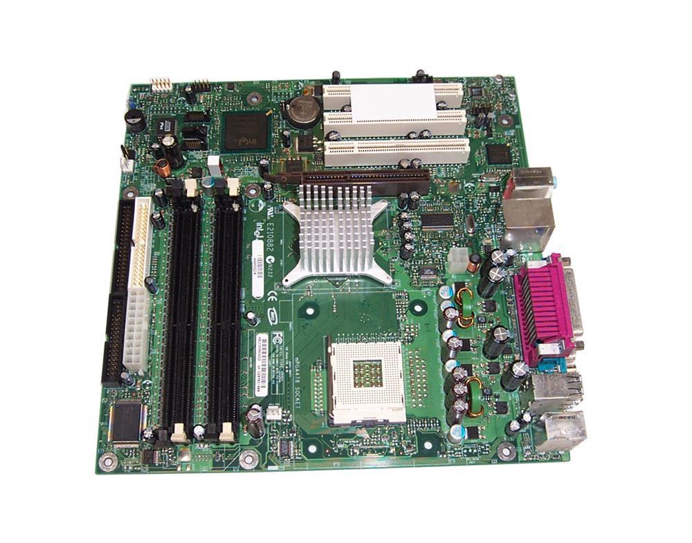 D865GLC4000824 Intel D865GLC Socket 478 Intel 865G Chipset Celeron/ Pentium 4 Processors Support DDR2 4x DIMM 2x SATA 1.50Gb/s Micro-ATX Motherboard (Refurbished)