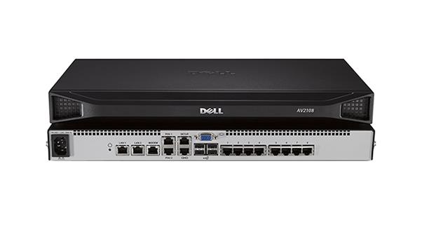 DAV2108-G01 Dell Analog KVM Switch DAV2108 TAA Compliant (Refurbished)