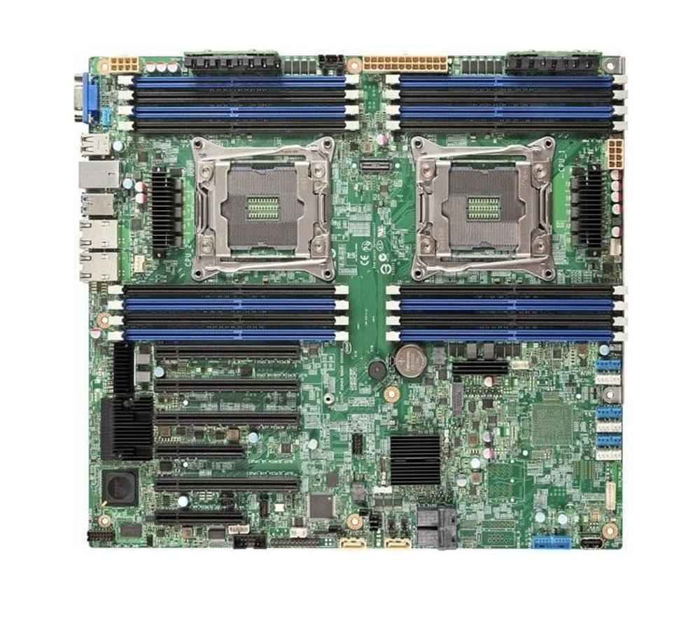 DBS2600CW2 Intel S2600CW2 Socket R3 Server System Board x2 Processor Support (Refurbished)