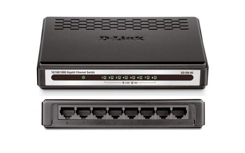 DDS-8+ D-Link Express EtherNetwork 8-Port 10/100 TX Switch - 8 x  (Refurbished)