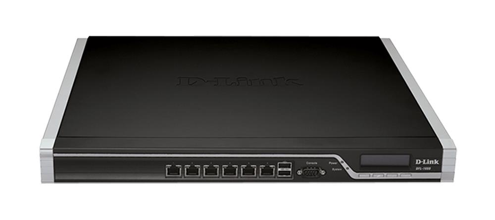DFL-1660 D-Link NetDefend UTM Firewall - 6 Port - Gigabit Ethernet - 153.60 MB/s Firewall (Refurbished)