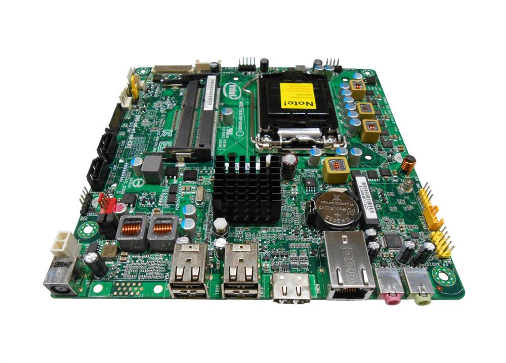 DH61AGL Intel Desktop Motherboard iH61 Express Chipset Socket H2 LGA1155 mini ITX 1 x Processor Support (Refurbished)