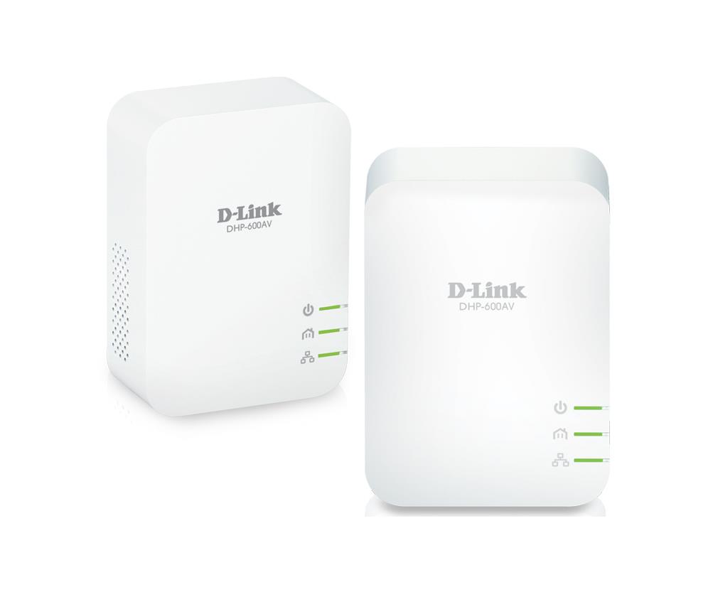 DHP-601AV D-Link Powerline Av2 600 Gigabit Starter Kit (Refurbished)