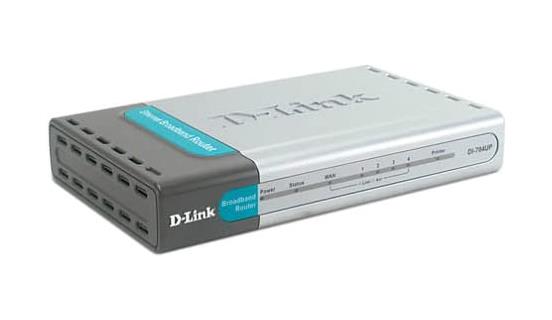 DI-704UP(RETAIL) D-Link Express EtherNetwork DI-704UP Broadband Router - 6 Ports - 4 RJ-45 Port(s) - Fast Ethernet - Desktop - 1 (Refurbished)