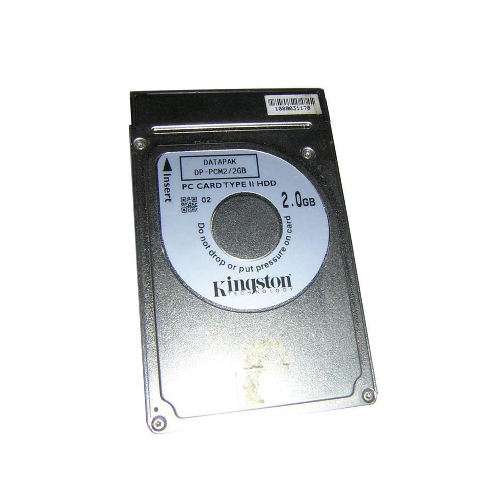 DP-PCM2/2GB-KIT Kingston 2GB DataPak PC Card Type II + USB Reader For Kingston