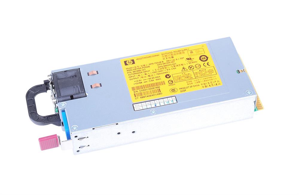 DPS-750UB-B HP 750-Watts Common Slot Power Supply for ProLiant DL380 Gen7 Server