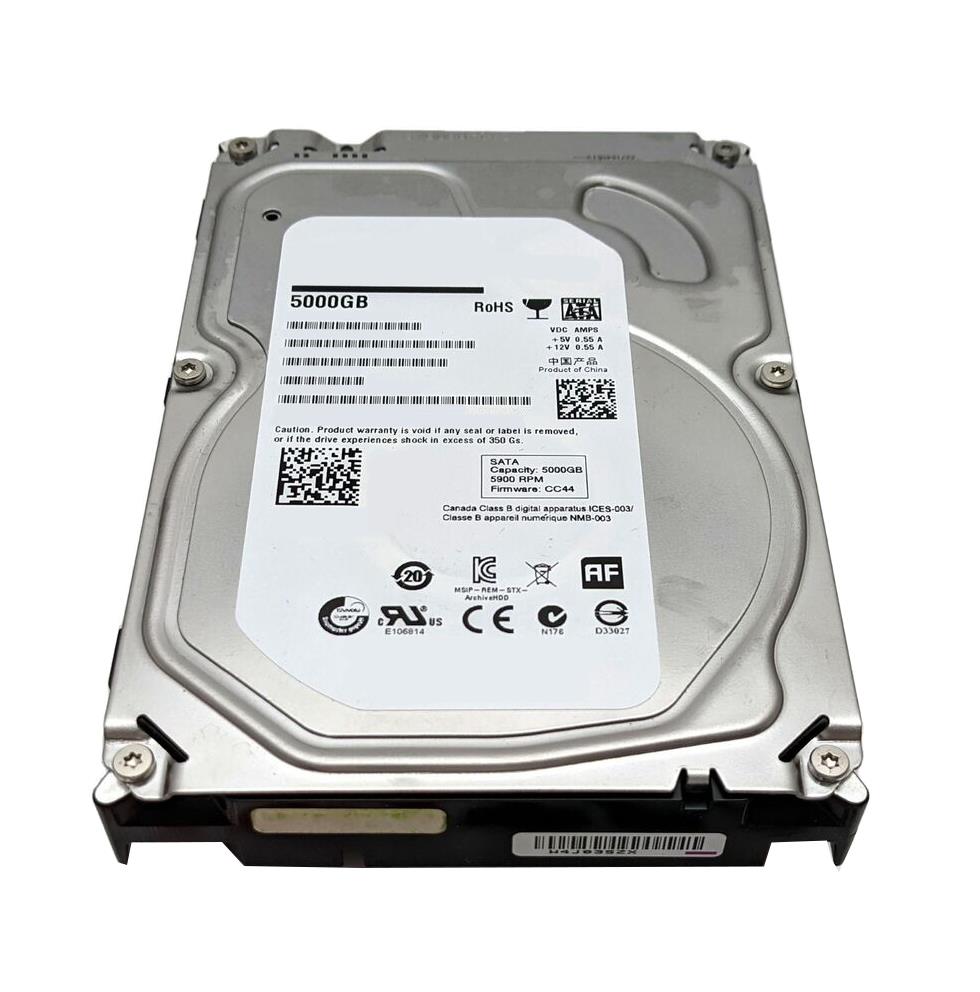 DR0MY Dell 5TB 5900RPM SATA 6Gbps 128MB Cache 3.5-inch Internal Hard Drive