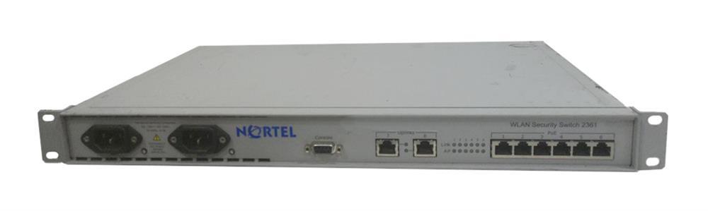 DR4001C74E5 Nortel Wireless LAN Security Switch 2361 12-Ports RJ-45 Fast Ethernet 1U (Refurbished)