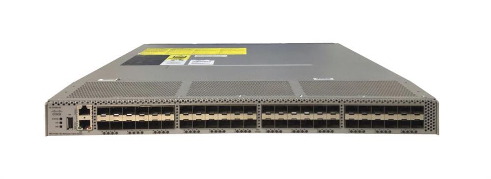 DS-C9148S-D48P8K9 Cisco MDS 9148S 16G 48-Ports 12-Ports (Active) RJ-45/ SFP+ 1000Base-T Manageable Rack-mountable 1U Multilayer Fabric Switch (Refurbished)