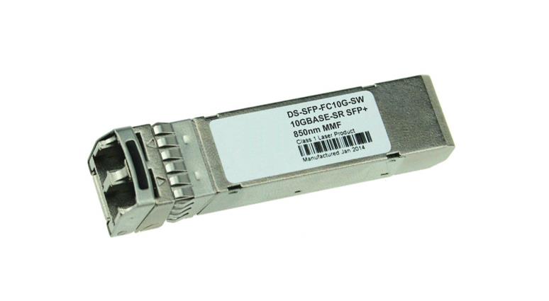 DS-SFP-FC10G-SW Cisco 10Gbps Short Wave Multi-Mode Fiber Channel 300m 850nm Duplex LC Connector SFP+ Transceiver Module