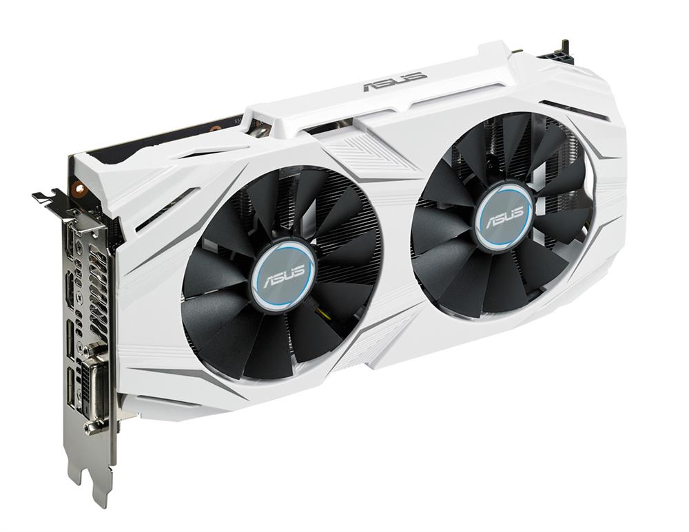 DUAL-GTX1060-O6G ASUS GeForce GTX 1060 6GB GDDR5 192-Bit 2x HDMI / 2x DisplayPort / DVI-D PCI Express 3.0 Video Graphics Card