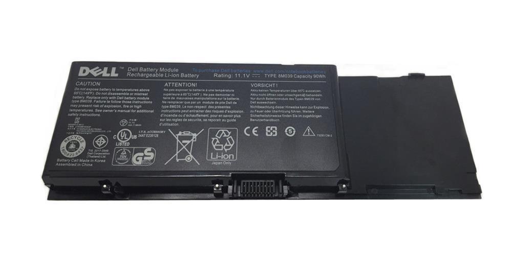 DW554 Dell 9-Cell Lithium-Ion Battery for Precision M6400 Series (Refurbished)