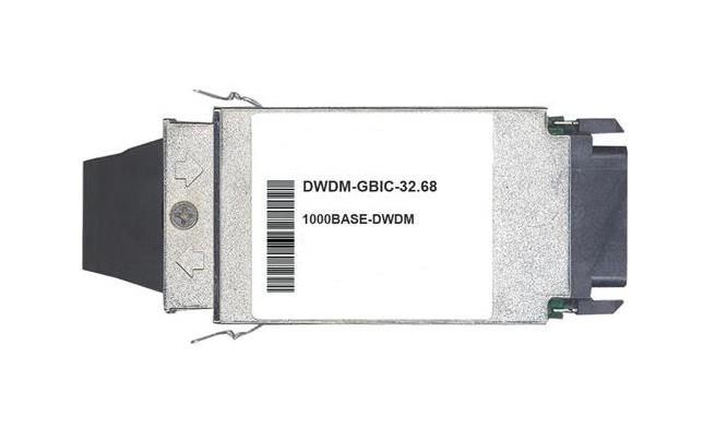 DWDM-GBIC-32.68/NS Cisco 1.25Gbps 1000Base-DWDM Single-Mode Fiber 80km 1532.68nm Duplex SC Connector GBIC Transceiver Module