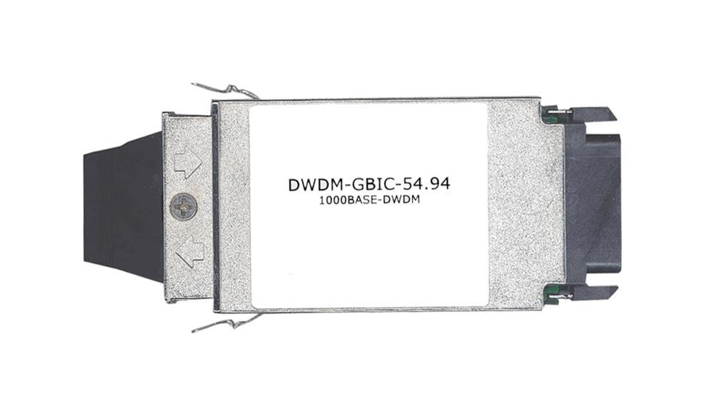 DWDM-GBIC-54.94/NS Cisco 1.25Gbps 1000Base-DWDM Single-mode Fiber 80km 1554.94nm Duplex SC Connector GBIC Transceiver Module