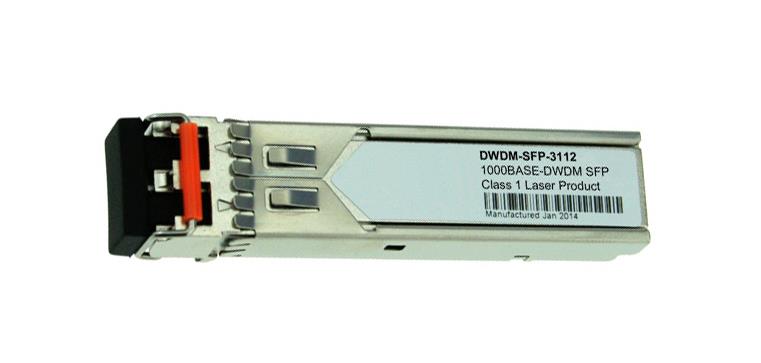 DWDM-SFP-3112 Cisco 1.25Gbps 1000Base-DWDM Single-Mode Fiber 80km 1531.12nm LC Connector SFP Transceiver Module