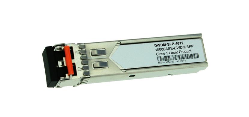 DWDM-SFP-4612/NS Cisco 1.25Gbps 1000Base-DWDM Single-Mode Fiber 80km 1546.12nm LC Connector SFP Transceiver Module