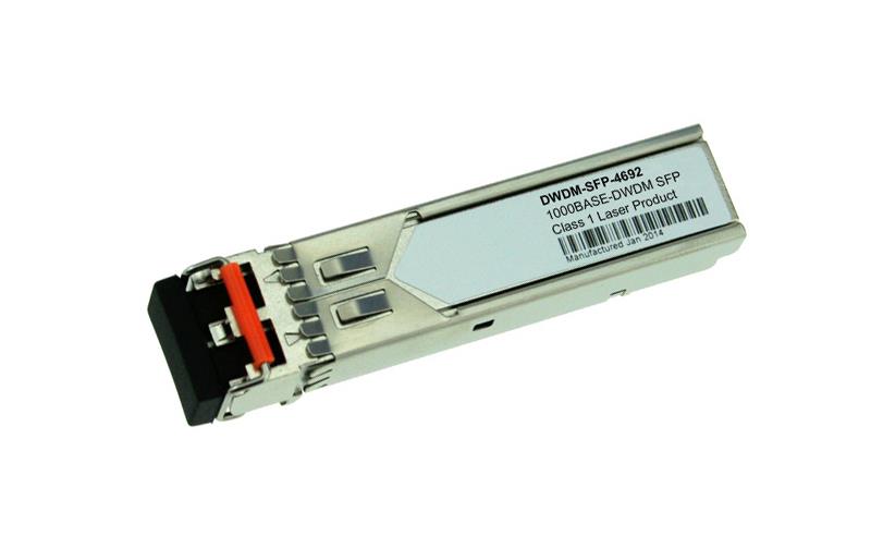 DWDM-SFP-4692 Cisco 1.25Gbps 1000Base-DWDM Single-Mode Fiber 80km 1546.92nm LC Connector SFP Transceiver Module