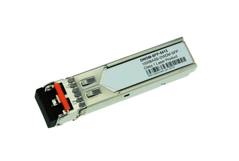 DWDM-SFP-5413 Cisco 1.25Gbps 1000Base-DWDM Single-Mode Fiber 80km 1554.13nm LC Connector SFP Transceiver Module