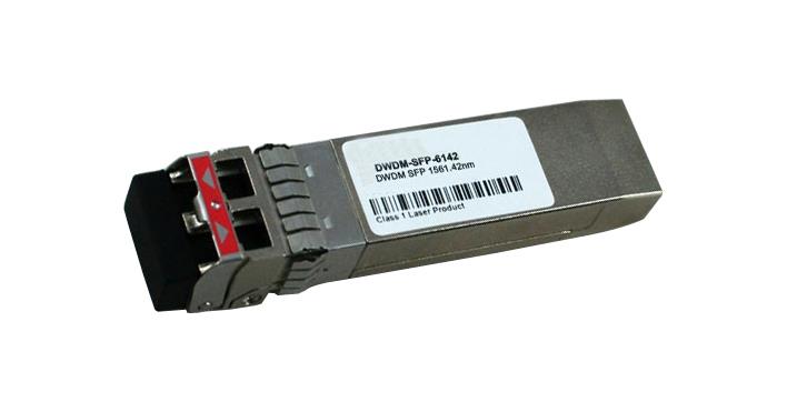 DWDM-SFP-6142 Cisco 1.25Gbps 1000Base-DWDM Single-Mode Fiber 80km 1561.42nm LC Connector SFP Transceiver Module