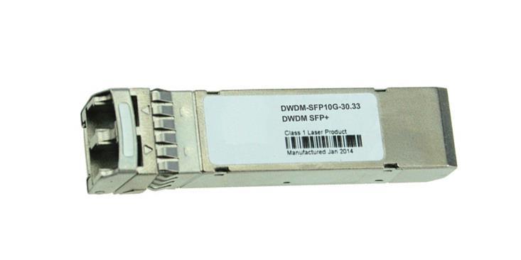 DWDM-SFP10G-30.33-100 Cisco 10Gbps 10GBase-DWDM Single-mode Fiber 100km 1530.33nm Duplex LC Connector SFP+ Transceiver Module