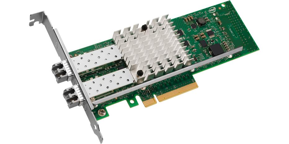 X520-SR2 Intel Dual-Ports LC 10Gbps 10GBase-SR 10 Gigabit Ethernet PCI Express 2.0 x8 Converged Network Adapter