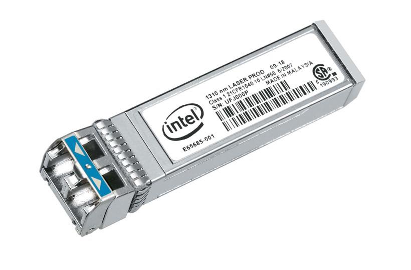 E10GSFPLR-02 Intel 10.3Gbps 10GBase-LR Single-mode Fiber 10km 1310nm Duplex LC Connector SFP+ Transceiver Module