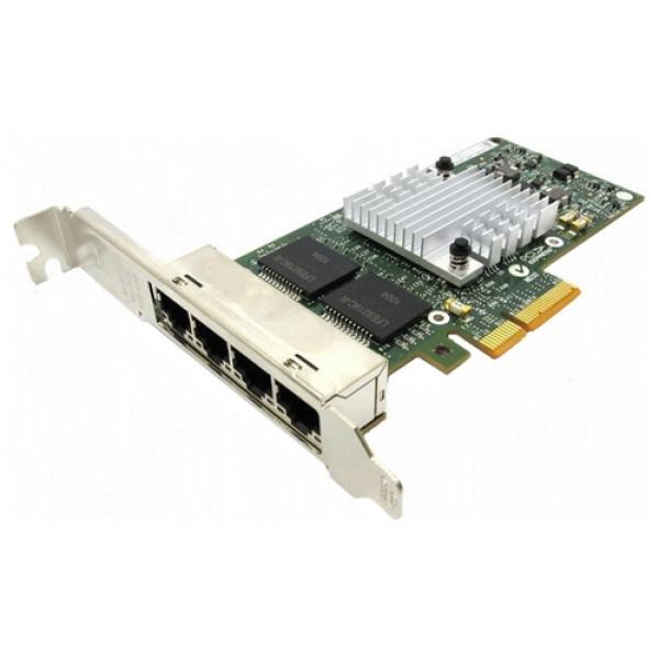 E1G44HTBLK Intel Quad-Ports RJ-45 1Gbps 10Base-T/100Base-TX/1000Base-T Gigabit Ethernet PCI Express 2.0 x4 Server Network Adapter
