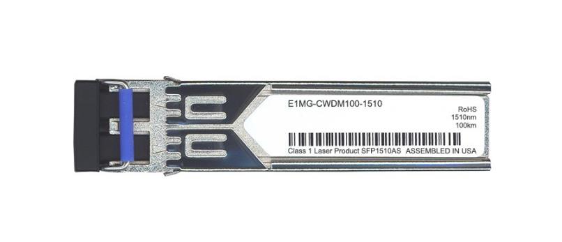 E1MG-CWDM100-1510 Brocade 1Gbps 1000Base-CWDM Single-mode Fiber 100km 1510nm Duplex LC Connector SFP Transceiver Module