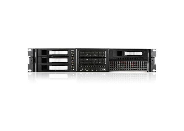 E212L-25M20 iStarUSA 2U EATX Rugged Rackmount 20x2.5" Trayless Hotswap Chassis