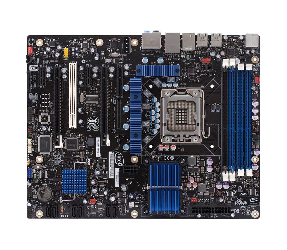 E29331-501 Intel Desktop Motherboard Socket B LGA1366 1600MHz FSB ATX 1 x Processor Support (Refurbished)