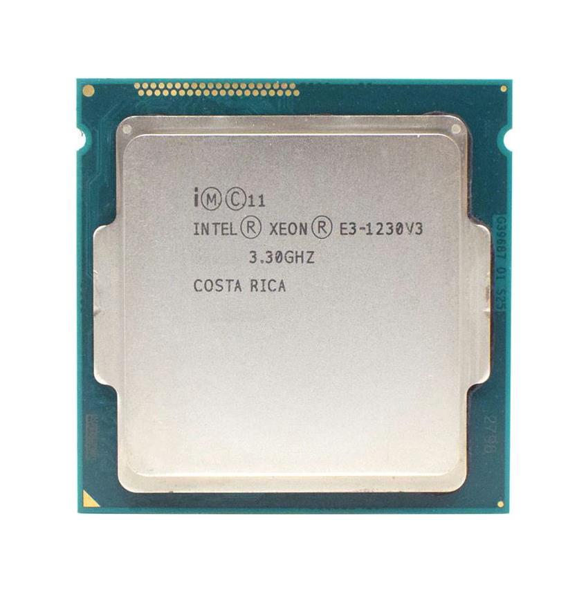 E3-1230V3 Intel Xeon E3-1230 v3 Quad Core 3.30GHz 5.00GT/s DMI 8MB L3 Cache Socket FCLGA1150 Processor