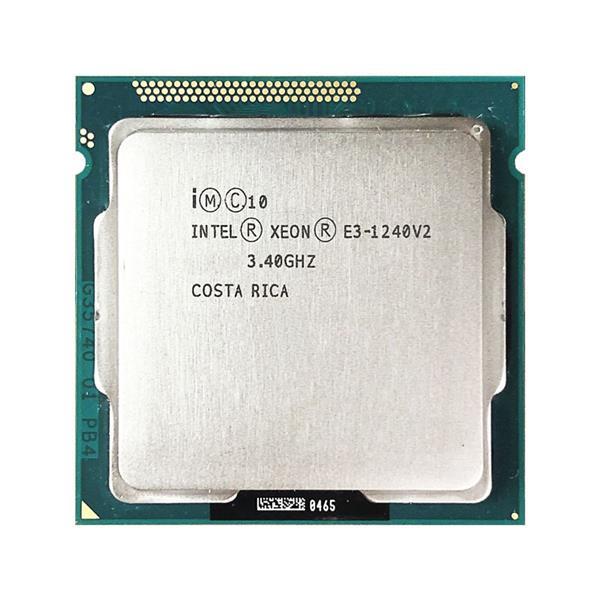 E3-1240 v2 Intel Xeon E3 v2 Quad-Core 3.40GHz 5.00GT/s DMI 8MB L3 Cache Socket FCLGA1155 Processor