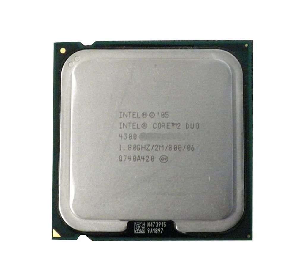 E4300 Intel Core 2 Duo 1.80GHz 800MHz FSB 2MB L2 Cache Processor