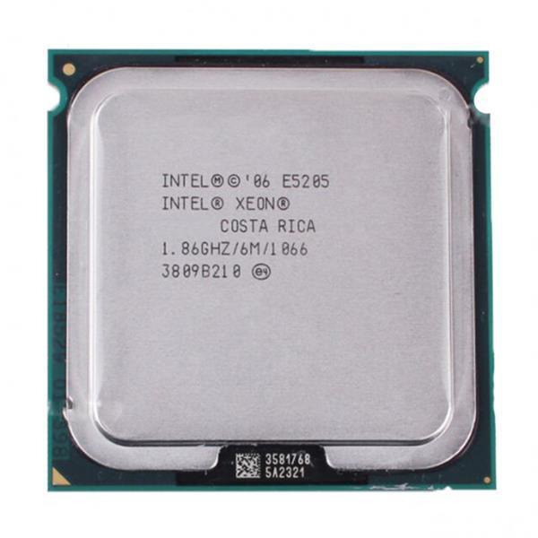 E5205 Intel Xeon Dual-Core 1.86GHz 1066MHz FSB 6MB L2 Cache Socket LGA771 Processor